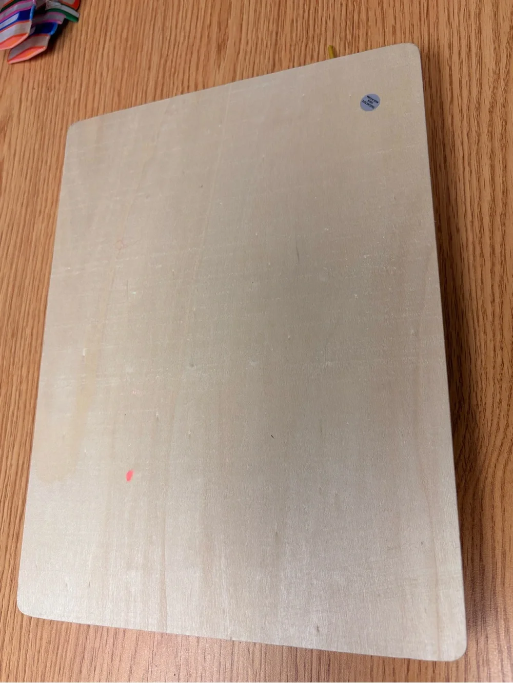 Wooden Shoe Lacing Board for Kids - Yellow, Red, Blue Laces